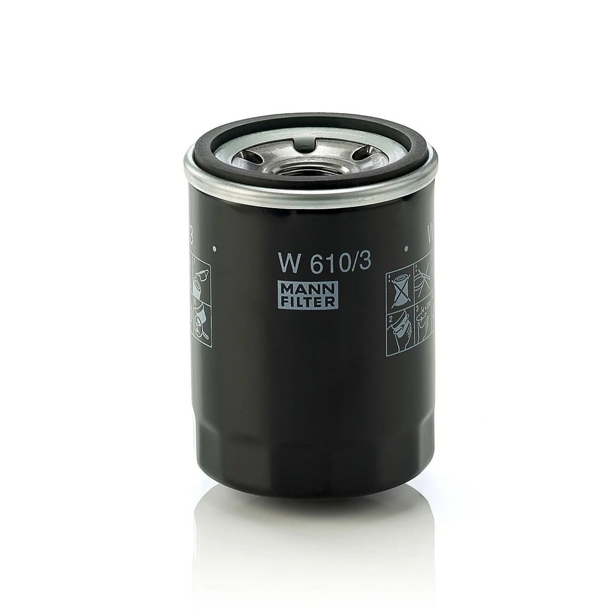 Mann-Filter W 610/3 Yağ Filtresi