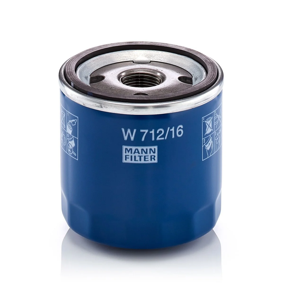 Mann-Filter W 712/16 Yağ Filtresi